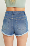 Load image into Gallery viewer, Distressed Fray Denim Shorts