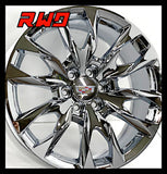 Load image into Gallery viewer, 24&quot; chrome 2021 Cadillac Escalade SF2 OE replica 14036 wheels Premium 6x5.5 +30