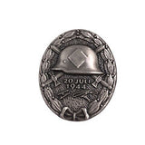 Load image into Gallery viewer, WW2 Wehrmacht German Army Silver Wounded Badge Germany Military Medal Emblem Pin