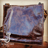 Load image into Gallery viewer, Hair on Hide Box Handbag w/ Leopard Accents