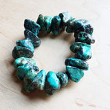 Load image into Gallery viewer, Chunky Natural Turquoise Bracelet