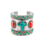 Load image into Gallery viewer, Don&#39;t Cross Me Cuff Bracelet