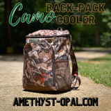 Load image into Gallery viewer, Camo Back-Pack Cooler Water Tight