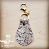 Load image into Gallery viewer, Authentic Leather Keychain GILDED COWBOY