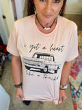 Load image into Gallery viewer, Heart Like a Truck Graphic Tee