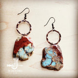 Load image into Gallery viewer, Aqua Terra Chunky Earrings