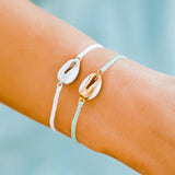 Load image into Gallery viewer, Golden Seashell Puravida Bracelet