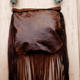 Load image into Gallery viewer, Leather Turquoise Chateau Handbag