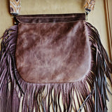 Load image into Gallery viewer, Leather Sienna Laredo Handbag w/ Flap and Braid Accent