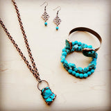 Load image into Gallery viewer, Love That Turquoise &amp; Copper 3 Piece Set