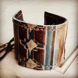 Load image into Gallery viewer, Leather Cuff in Navajo