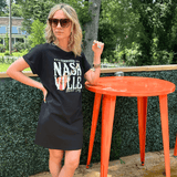 Load image into Gallery viewer, Nashville Music City T-Shirt Dress