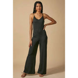 Load image into Gallery viewer, Wide Leg Cami Jumpsuit