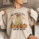 Load image into Gallery viewer, Blame it All On My Boos Sweatshirt