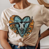 Load image into Gallery viewer, Crooked Horns &amp; Hearts Sweatshirt or Tee