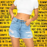 Load image into Gallery viewer, High Rise Light Fray Denim Shorts