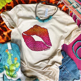 Load image into Gallery viewer, Leopard Lips Tee