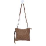 Load image into Gallery viewer, Brown &amp; White Shade Bag by Myra