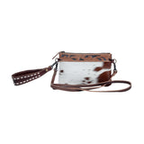 Load image into Gallery viewer, Brown Specked Belted Bag by Myra