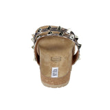 Load image into Gallery viewer, Leopard Studded Sandals by Myra Bag