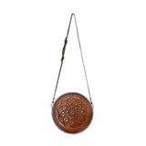 Load image into Gallery viewer, Boho Brown Round Bag by Myra Bag