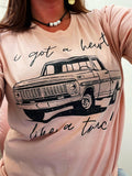 Load image into Gallery viewer, Heart Like a Truck Graphic Tee